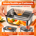 ✨ Prendi 12, Paghi 6 | Contenitore per alimenti sottovuoto in acciaio inossidabile 316L (Grande capacità)