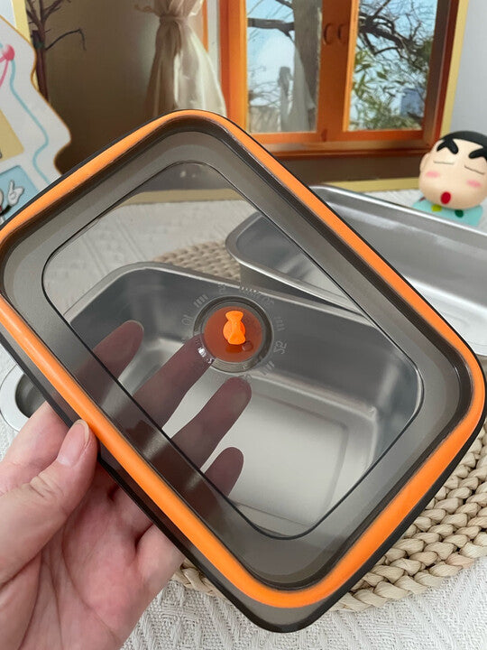 🇮🇹 (Prendi 6+3 gratis) Scatola ermetica in acciaio inox tedesco 316 per conservare gli alimenti