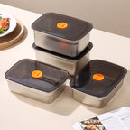 🇮🇹 (6 +🎁3 GRATIS) Scatola ermetica in acciaio inox 316 per conservare gli alimenti