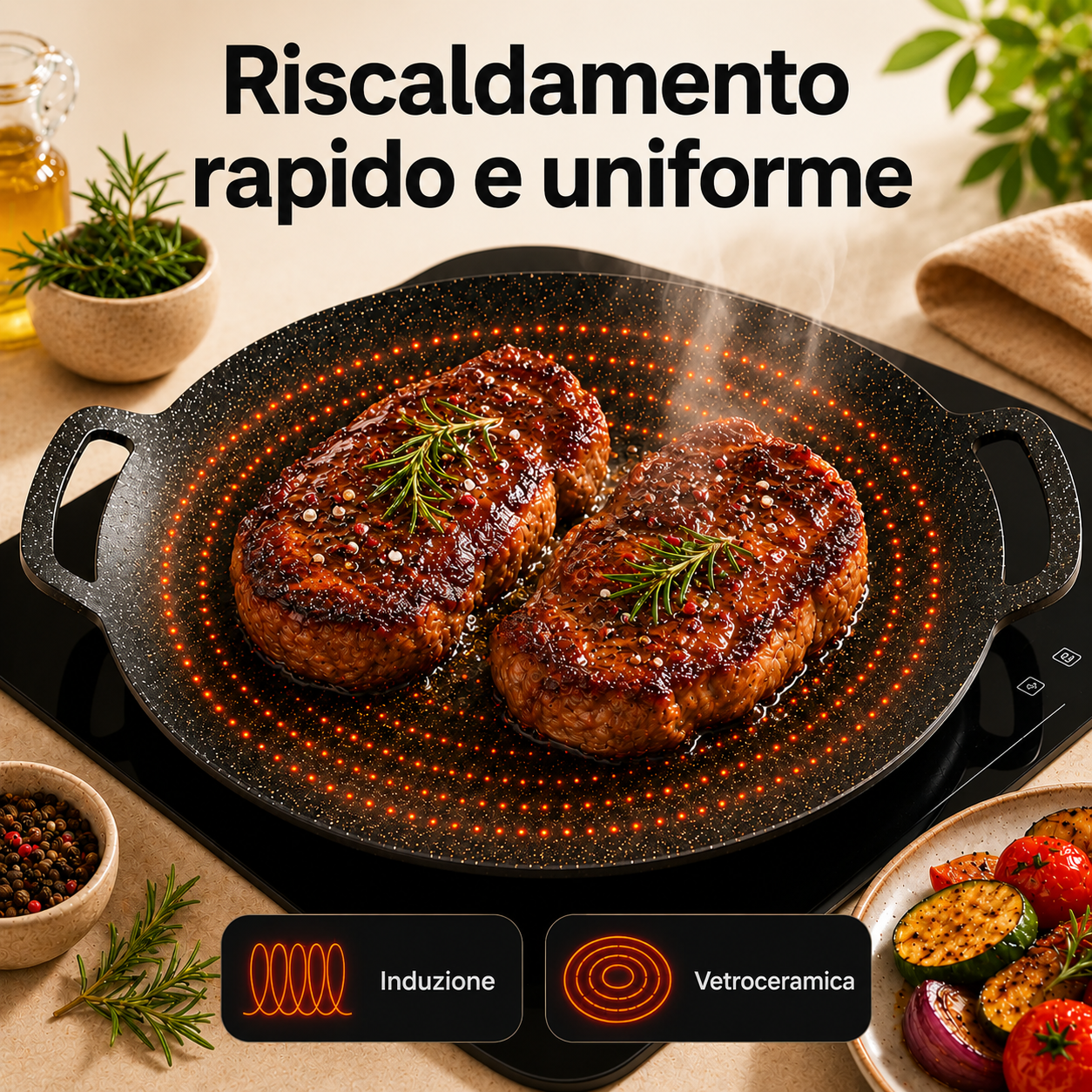 Padella in pietra Maifan