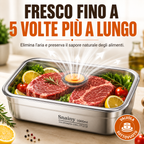 ✨ OFFERTA IMPERDIBILE | Contenitori Ermetici in Acciaio Inox Tedesco 316