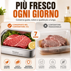 ✨ OFFERTA IMPERDIBILE | Contenitori Ermetici in Acciaio Inox Tedesco 316
