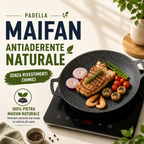 ✨ Padella in pietra Maifan antiaderente a 6 strati compatibile con induzione IH