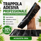 Trappole Adesive Professionali Maxi Taglia XXL – 120 × 27,5 cm | Alta Capacità di Cattura