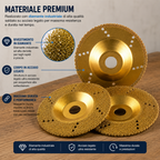 ✨ Disco diamantato 5 in 1 – Taglia, leviga e modella in pochi secondi