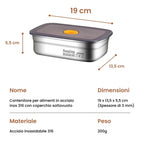 Prendi 12, Paghi 6 | Contenitore Ermetico Inox 316L