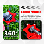 6Blade – Testina 6 Lame per Decespugliatore