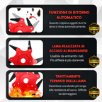 6Blade – Testina 6 Lame per Decespugliatore