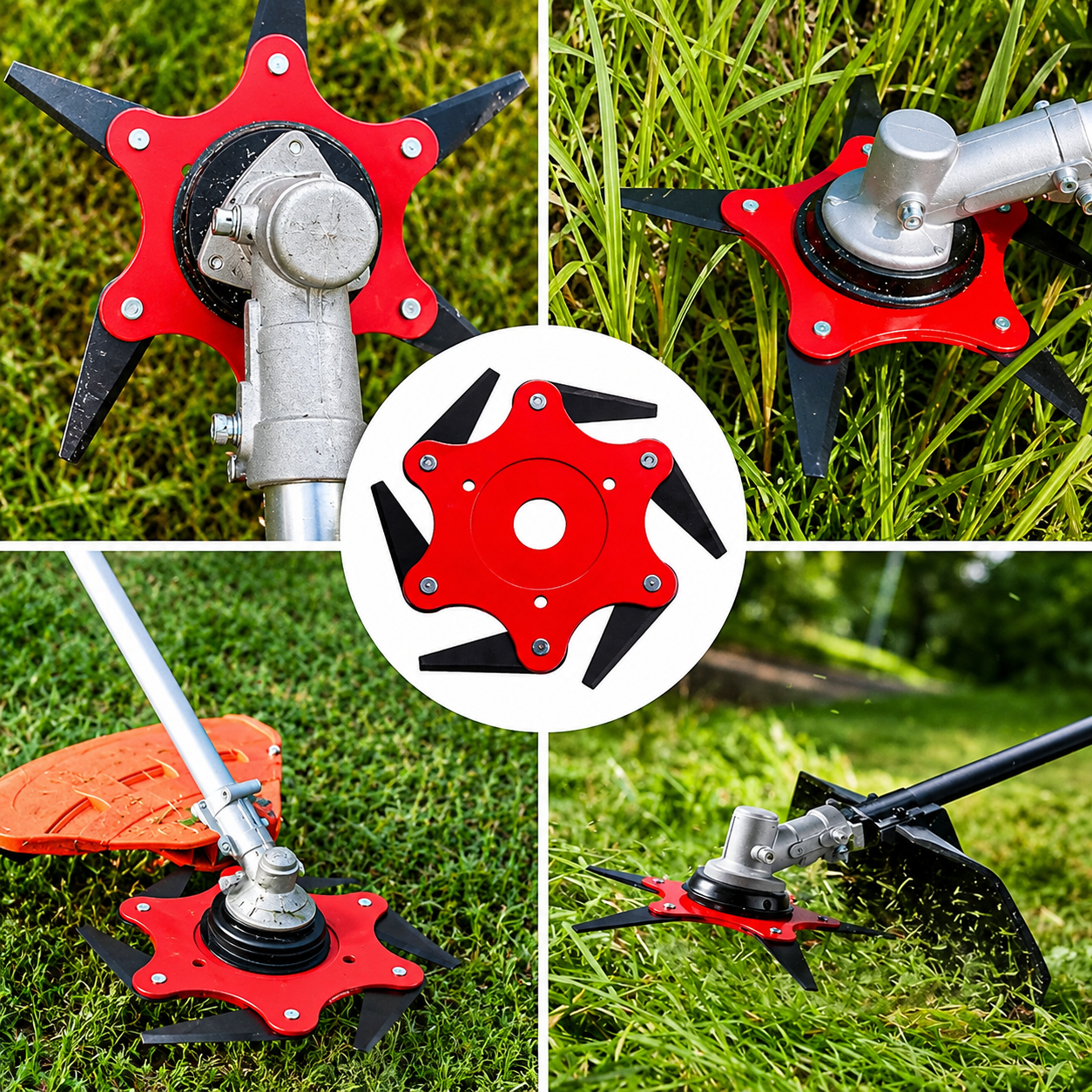6Blade – Testina 6 Lame per Decespugliatore