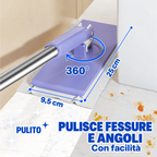 🛍️ Mop con cambio del panno in acciaio inossidabile tedesco