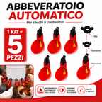 Abbeveratoio Automatico per Pollame