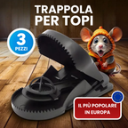 Trappola per topi - Trappola ad alta resistenza - Utilizzabile fino a 10 anni