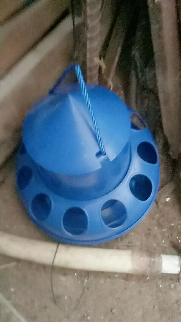 🐓 Mangiatoia automatica per galline, anatre e oche – grande capacità, risparmio di mangime.
